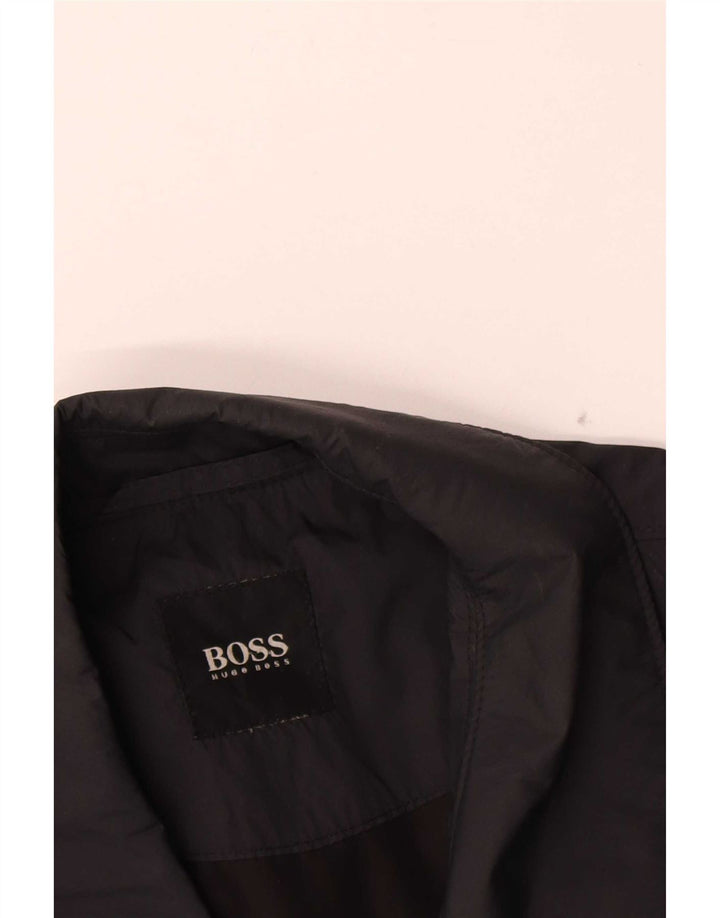 Bomber pentru bărbați Hugo Boss UK 38 Medium Black Colorblock