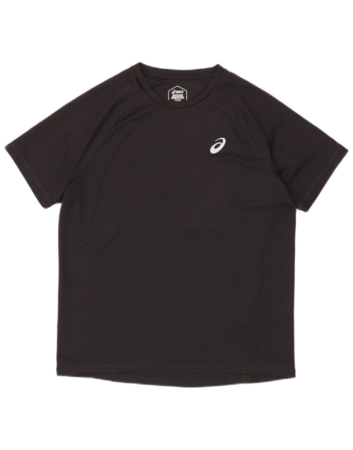 Tricou Asics pentru bărbați Top mare poliester negru