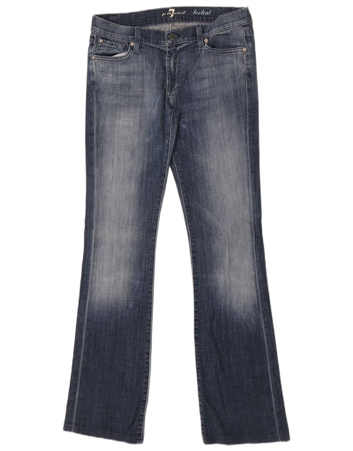 7 For All Mankind Blugi Bootcut pentru femei W28 L33 Bumbac albastru