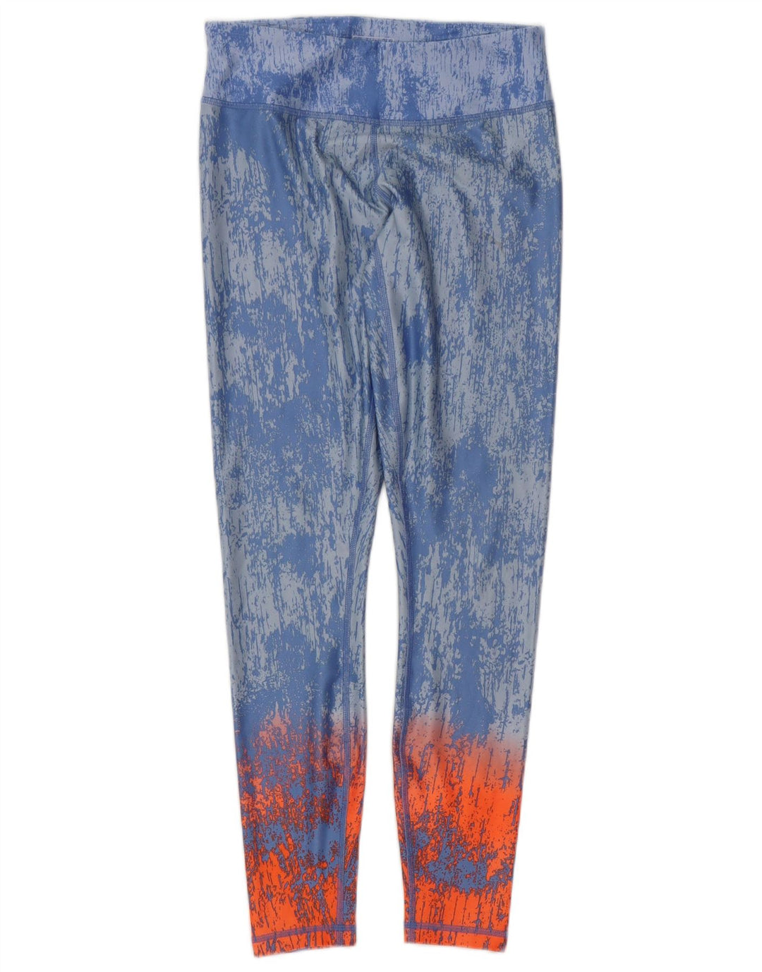 Leggings pentru femei Puma UK 10 Small Blue Tie Dye Nylon