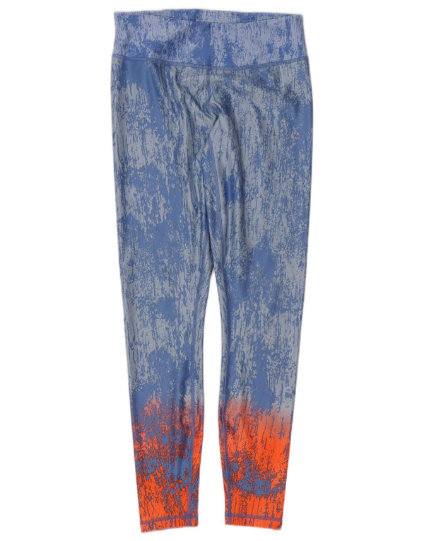 Leggings pentru femei Puma UK 10 Small Blue Tie Dye Nylon