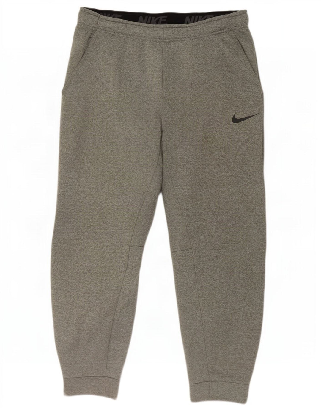 Pantaloni de trening Nike Dri Fit pentru bărbați Joggeri mari, gri, poliester