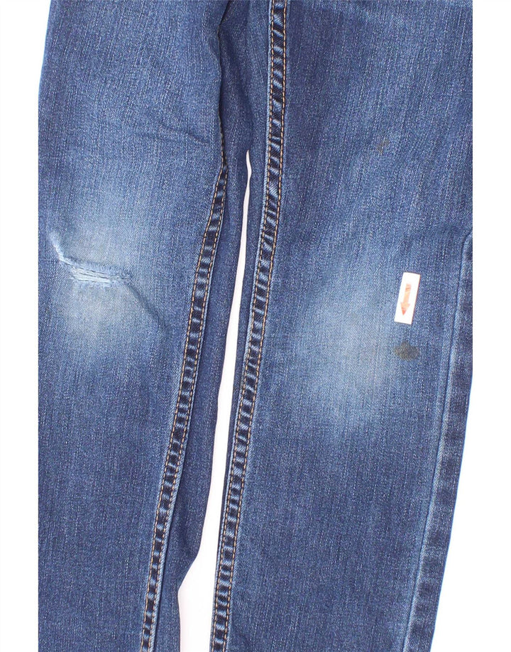 Blugi drepti pentru baieti Levi's 5-6 ani W22 L20 Bumbac Albastru