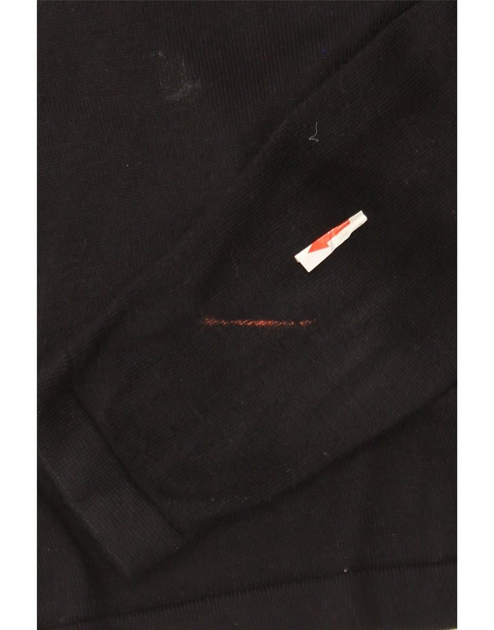 Marks & Spencer Pulover Crop Cardigan pentru femei UK 12 Medium Black Viscose