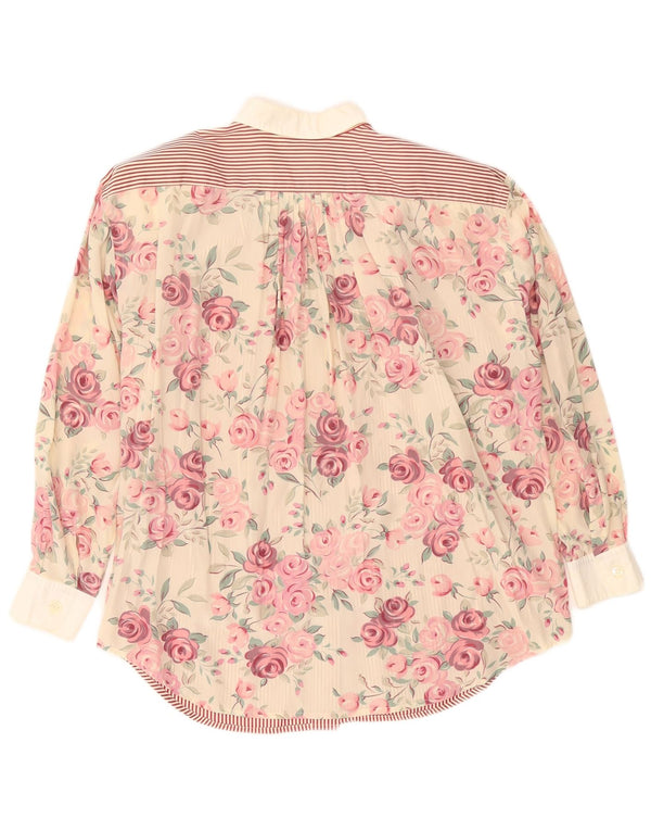 Cămașă supradimensionată pentru femei Sportmax UK 12 Medium Red Floral