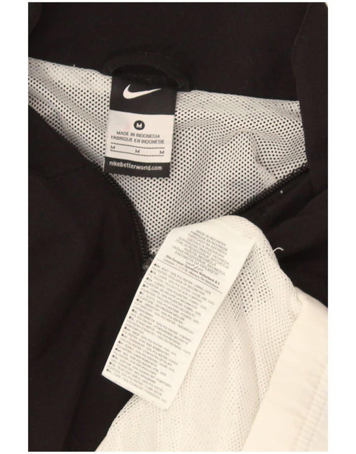 Jachetă de trening pentru bărbați Nike, negru mediu, poliester bloc de culoare