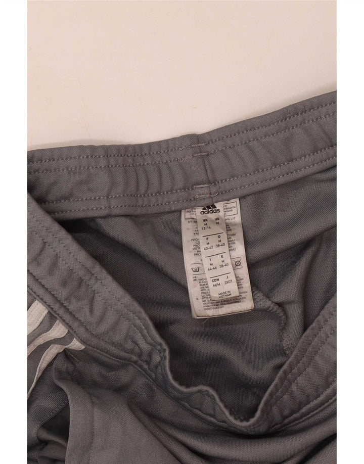 Pantaloni de trening Adidas pentru femei UK 12/14 Medium Gri Poliester