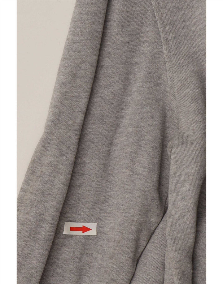 Hanorac grafic pentru bărbați Tommy Hilfiger Pulover mic, gri, bumbac cu pete