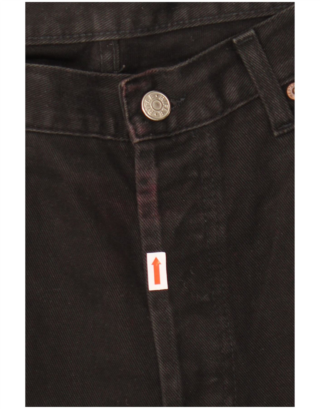 Blugi drepti pentru femei Rifle W36 L34 bumbac negru