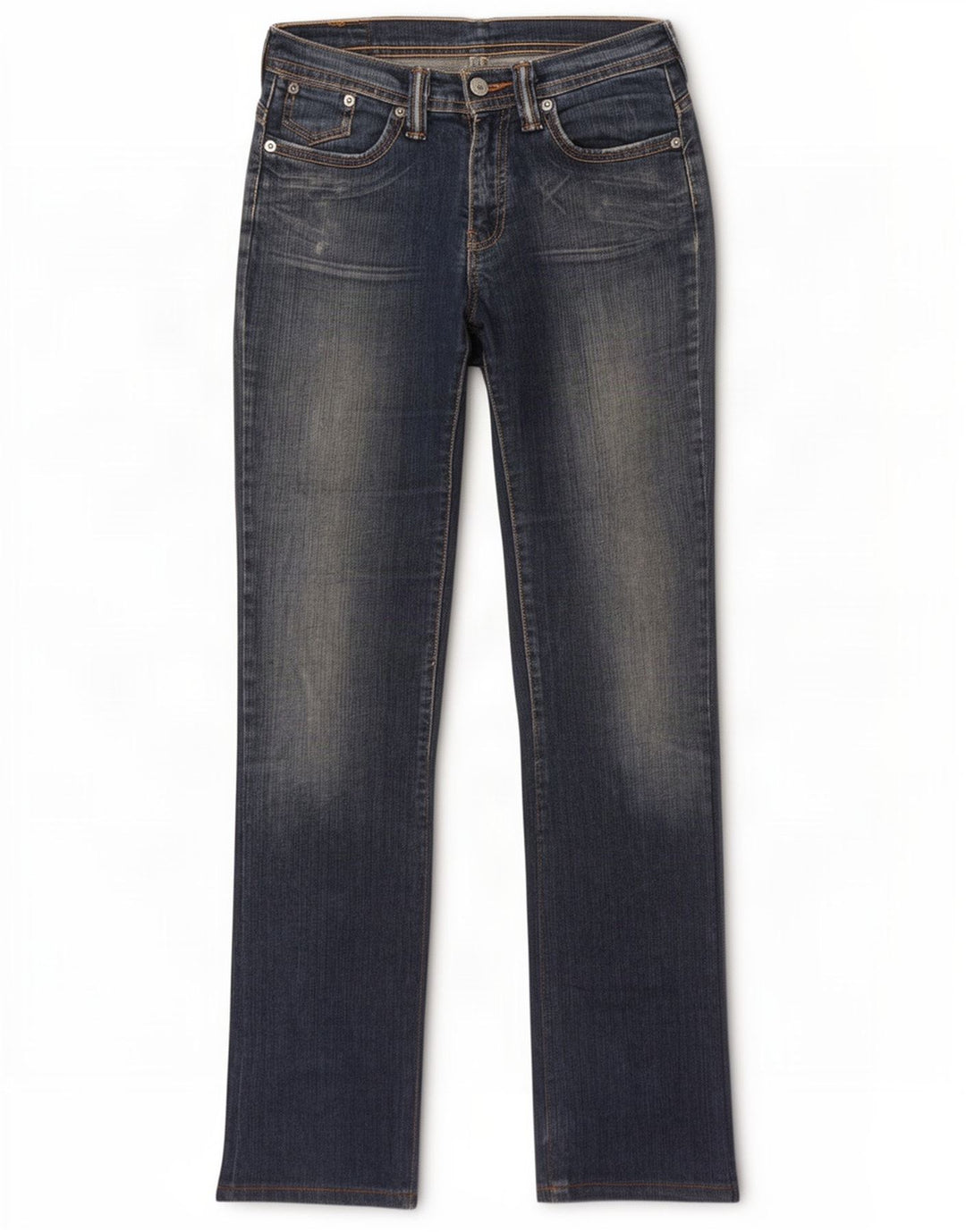 Blugi drepti pentru femei Levi's W28 L34 Bumbac albastru
