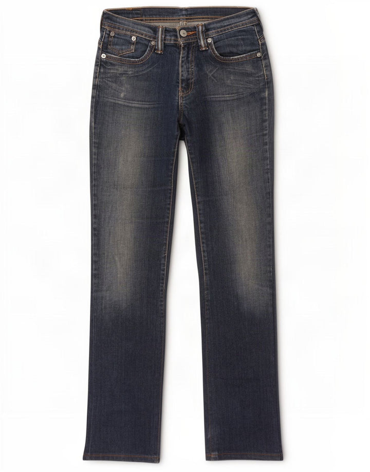 Blugi drepti pentru femei Levi's W28 L34 Bumbac albastru