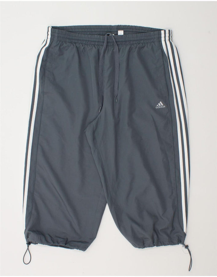 Pantaloni de trening Adidas Capri pentru bărbați XL poliester gri