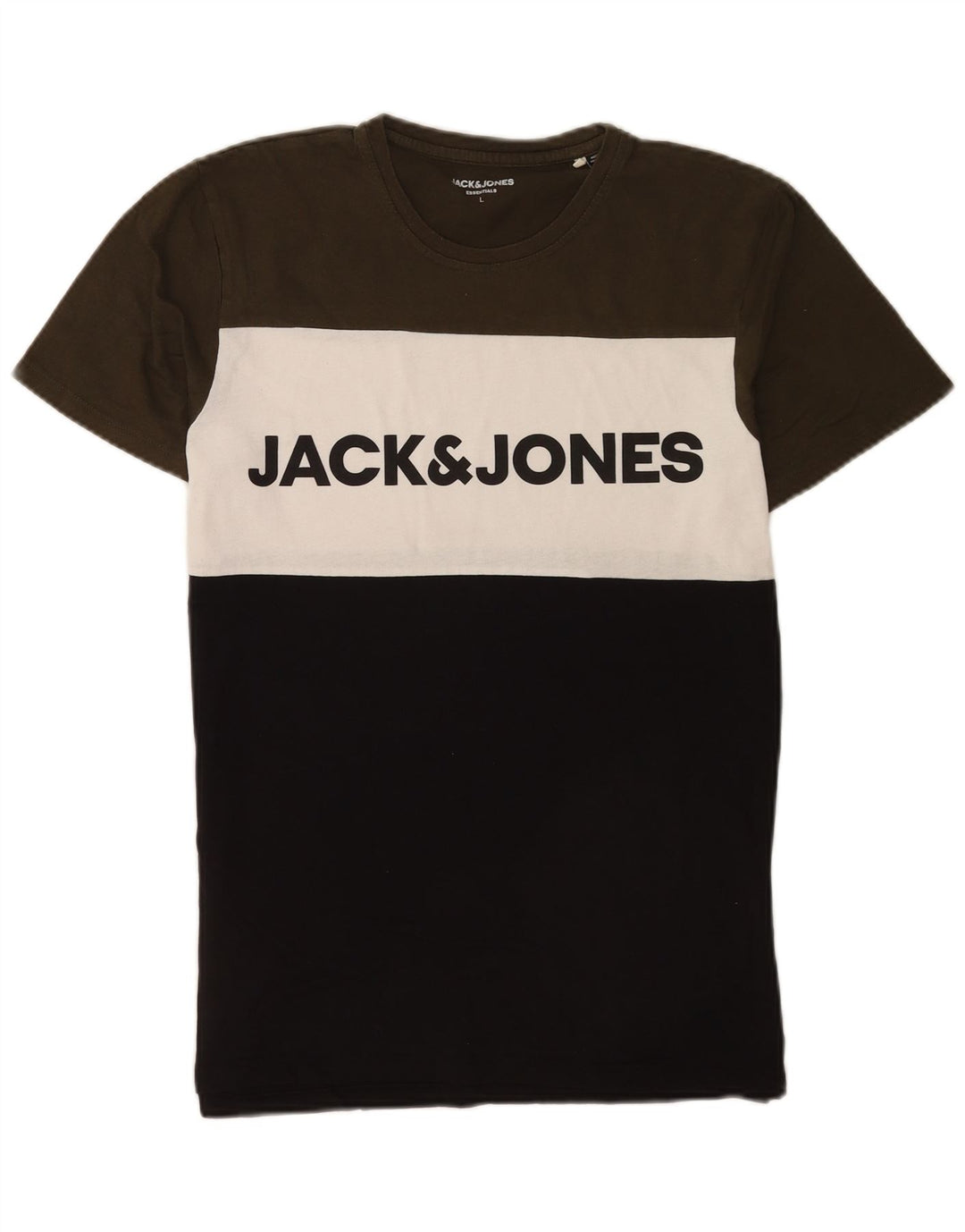 Tricou cu grafic Jack & Jones pentru bărbați Top mare, multicolor, bloc de culoare