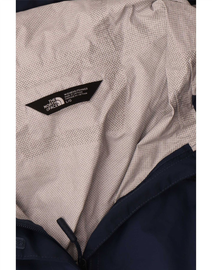 Jachetă de ploaie cu glugă The North Face pentru femei UK 16 Large Bleumarin