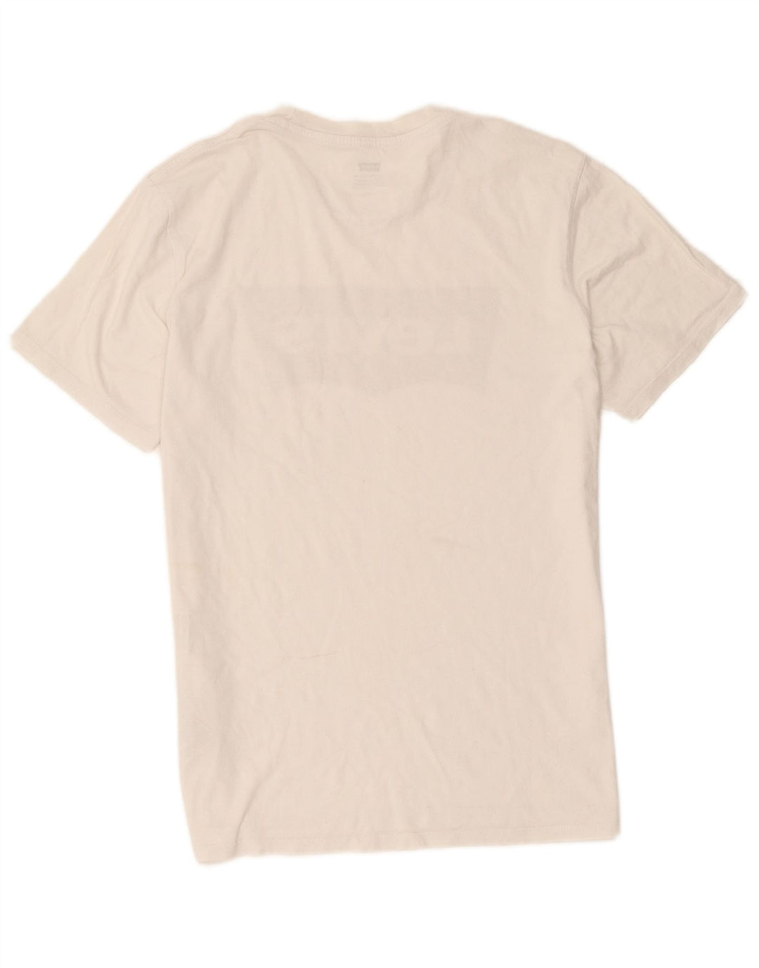 Tricou grafic Levi's pentru bărbați Top mare din bumbac alb