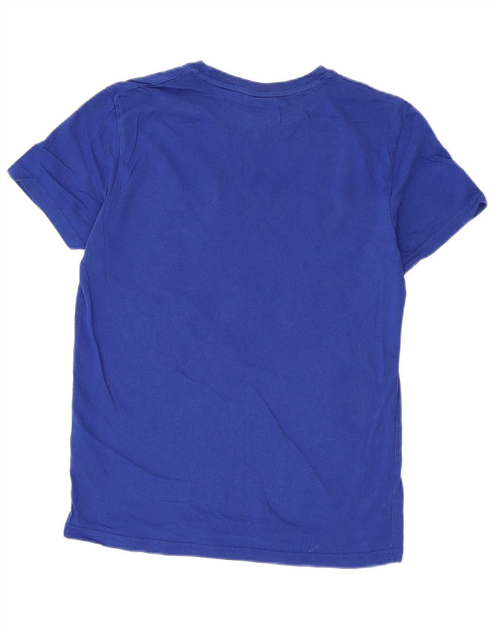 Tricou Superdry pentru bărbați Top Medium Blue Bumbac