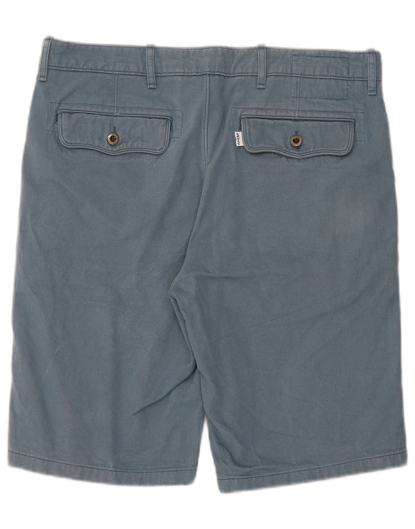 Pantaloni scurți chino pentru bărbați Levi's W34, bumbac albastru mare
