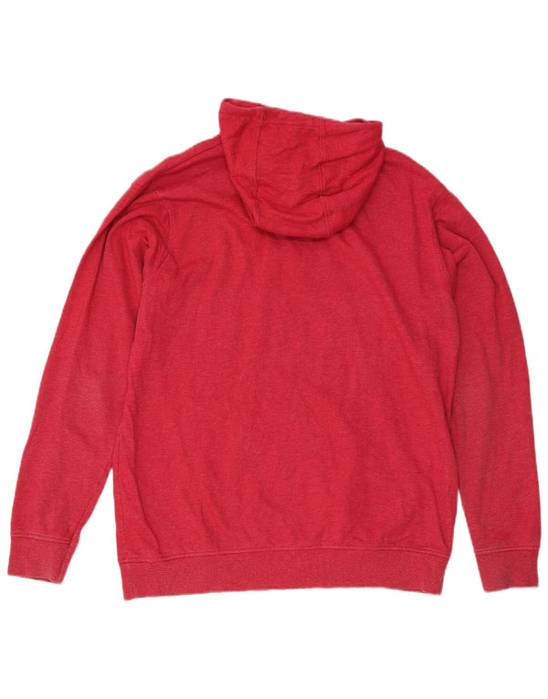Pulover pentru damă Mountain Warehouse cu glugă, UK 14, mare, roz, bumbac