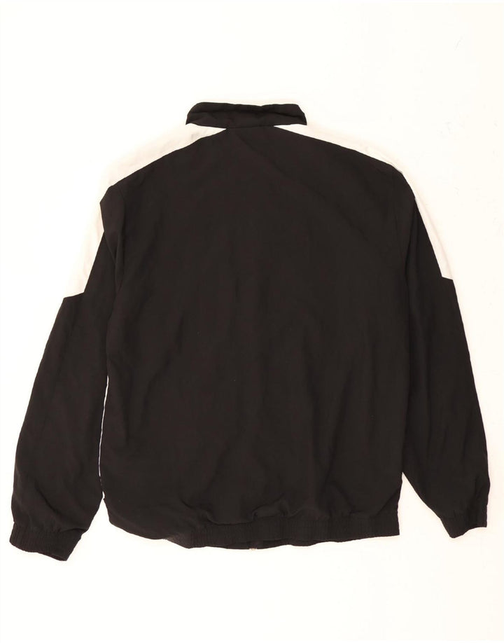 PUMA Mens Tracksuit Top Jacket Large Black Colourblock Polyester Vintage Puma and Second-Hand Puma from Messina Hembry 