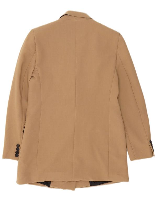 Jachetă blazer supradimensionată pentru femei Zara UK 6 XS Bej