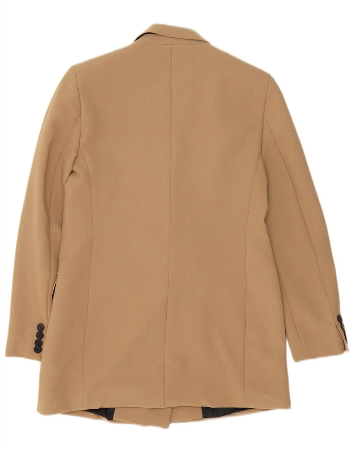 Jachetă blazer supradimensionată pentru femei Zara UK 6 XS Bej