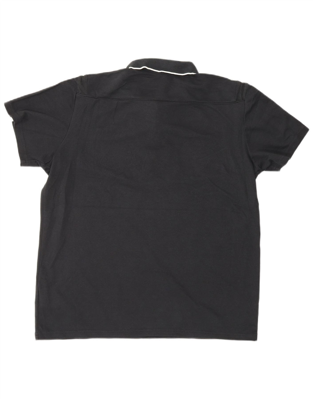 Tricou polo ADIDAS Aeroready pentru bărbați, bumbac negru mare