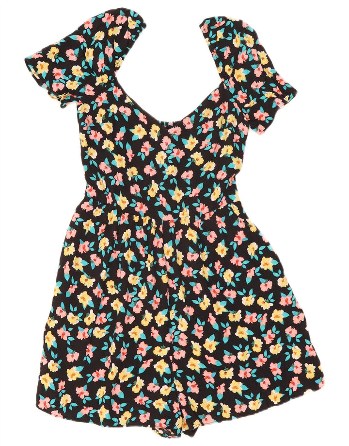 Costum pentru femei Zara UK 8 Small Black Floral