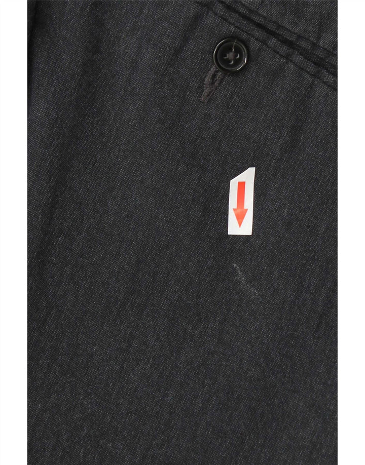 Pantaloni chino pentru bărbați Marks & Spencer Slim Fit L34 L29 Poliester bleumarin