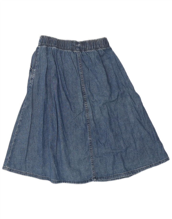 Fusta de blugi pentru femei Levi's W27 Small Blue Bumbac