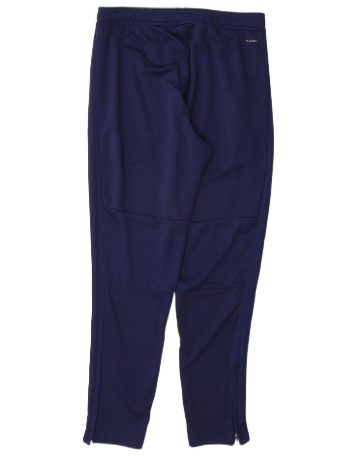 Pantaloni de trening Adidas Climacool pentru bărbați, poliester mediu albastru bleumarin