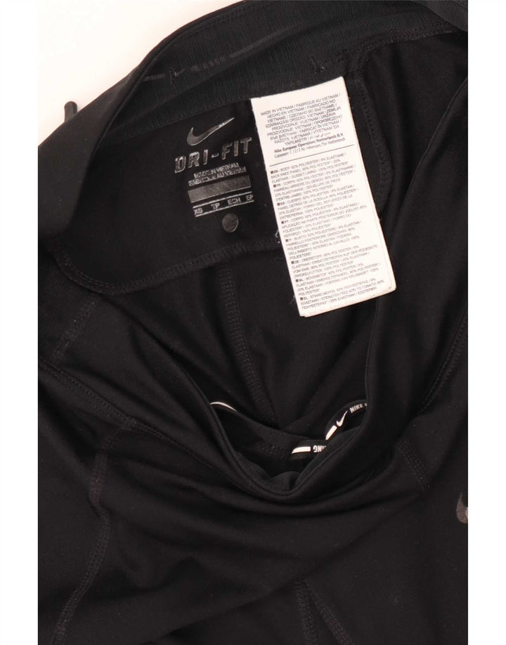 Leggings Dri Fit Nike pentru femei UK 4 XS poliester negru