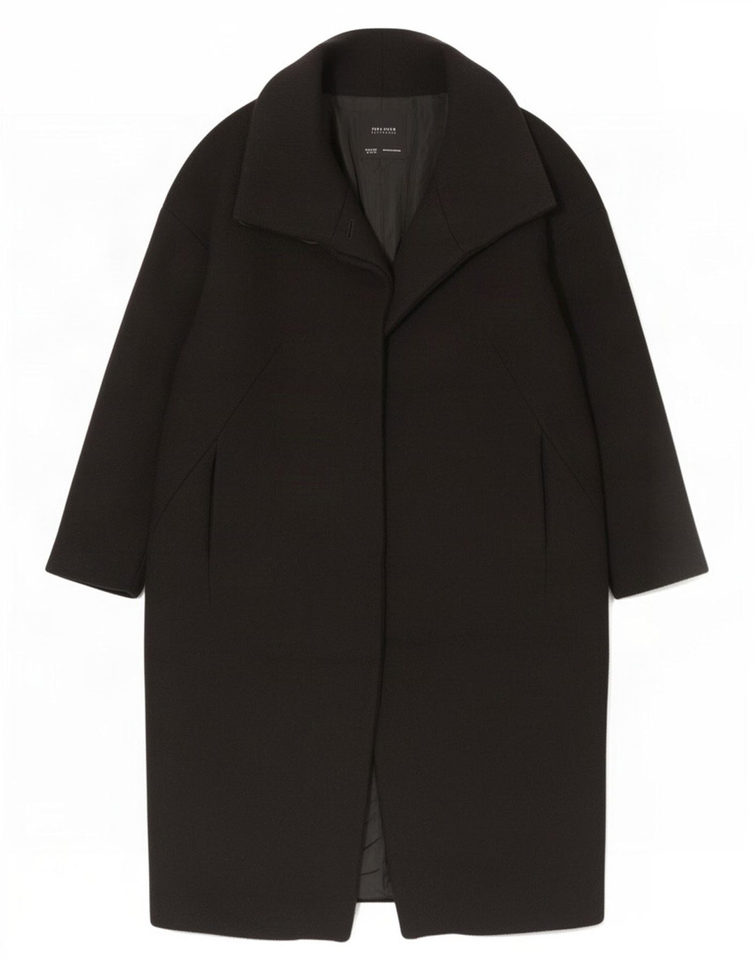 Pardesiu supradimensionat pentru femei Zara UK 6 XS negru