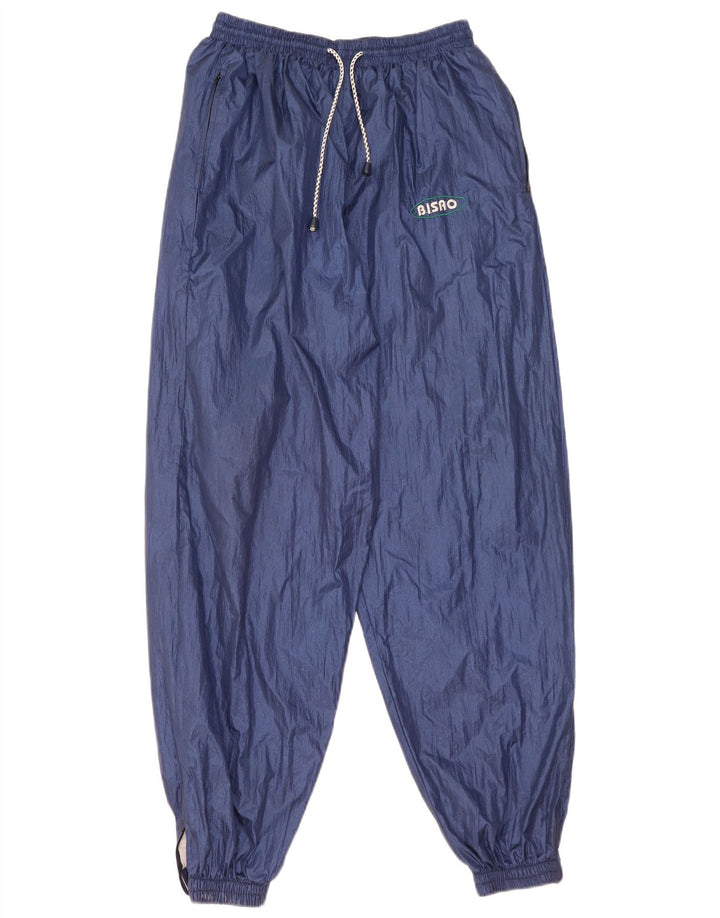 Pantaloni vintage pentru bărbați, impermeabili, albastru mediu