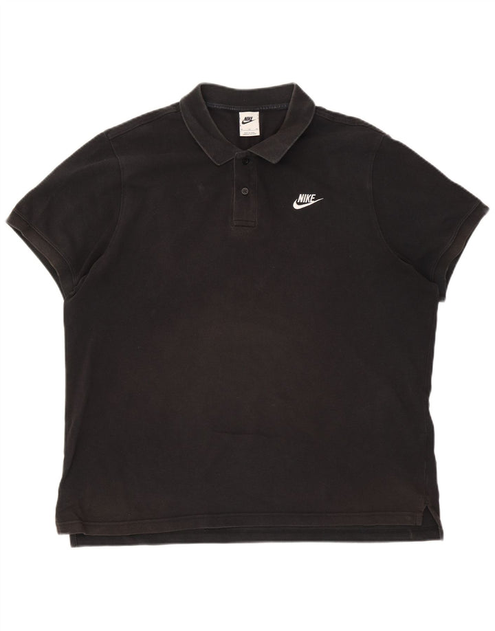 Tricou polo pentru bărbați Nike XL, bumbac negru