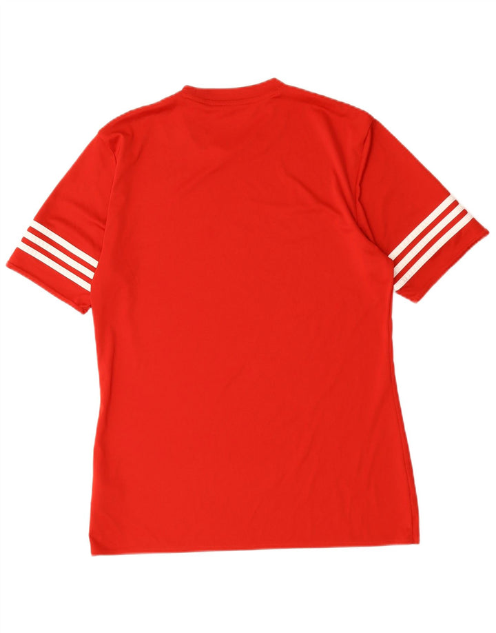 Tricou Adidas Climalite pentru bărbați Top Medium Red Poliester