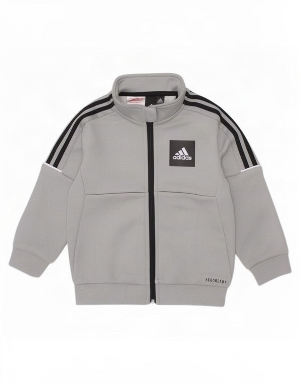 Adidas Baby Boys Aeroready Trening Top Jachetă 18-24 luni Poliester gri