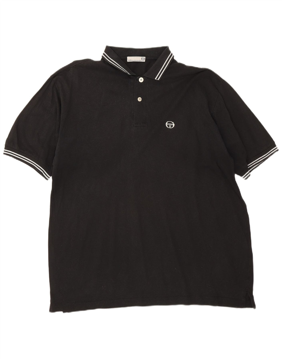 Tricou polo pentru bărbați Sergio Tacchini 2XL negru
