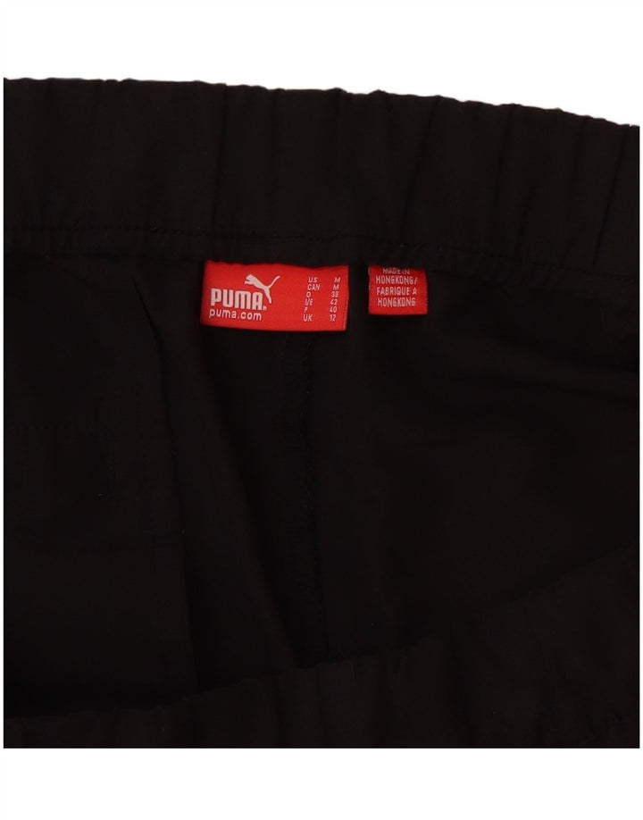 Pantaloni scurti sport Bermuda Puma pentru femei UK 12 Medium Black