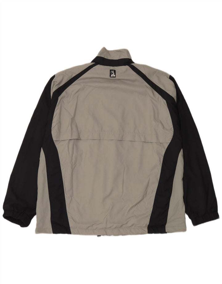 Jachetă de trening pentru bărbați Lotto, 3XL, gri, poliester color bloc