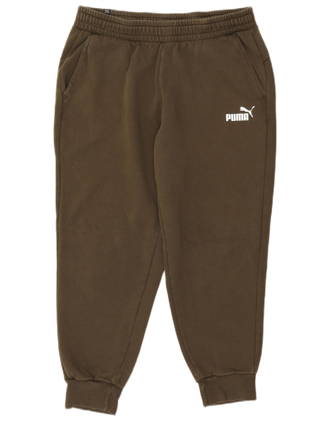 Pantaloni de trening PUMA pentru bărbați Joggeri XL bumbac verde