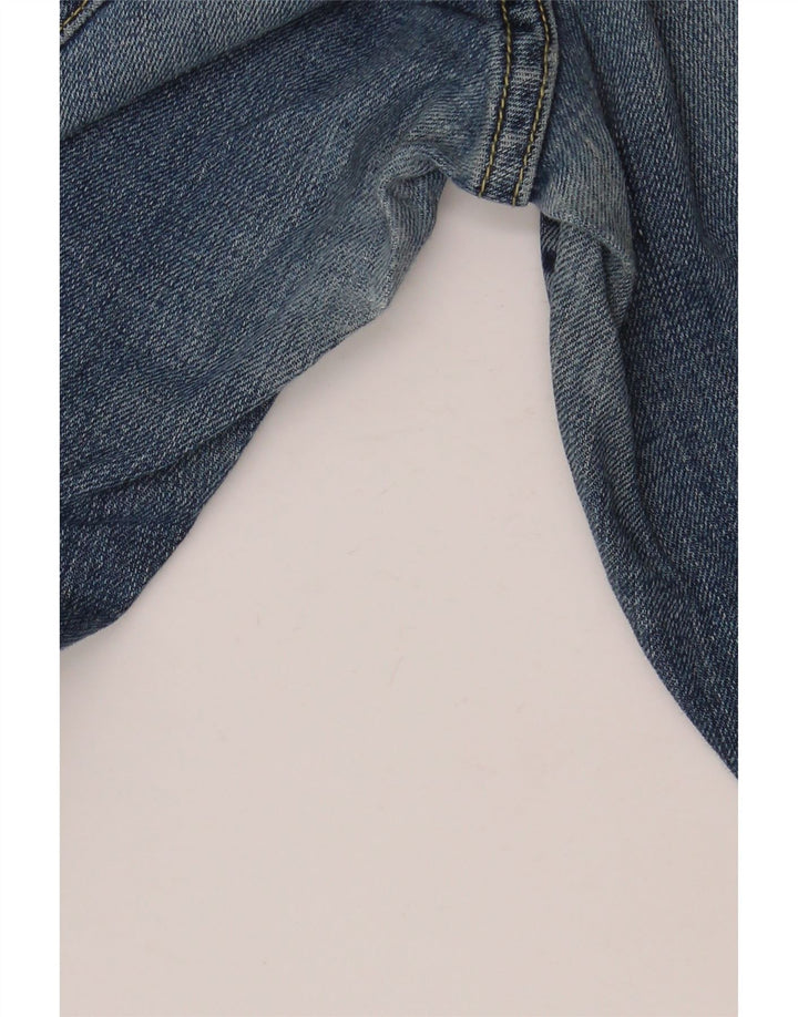 Blugi slim pentru femei Levi's cu talie medie US 8 Medium W28 L28 Bumbac albastru
