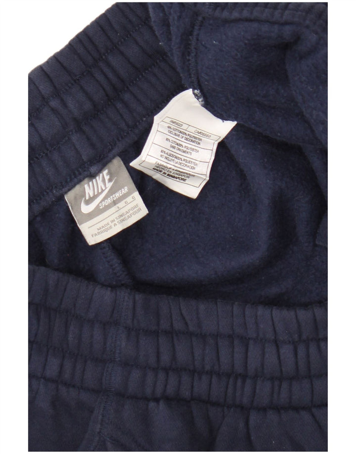 Pantaloni de trening Nike pentru bărbați, mari, albastru, bumbac