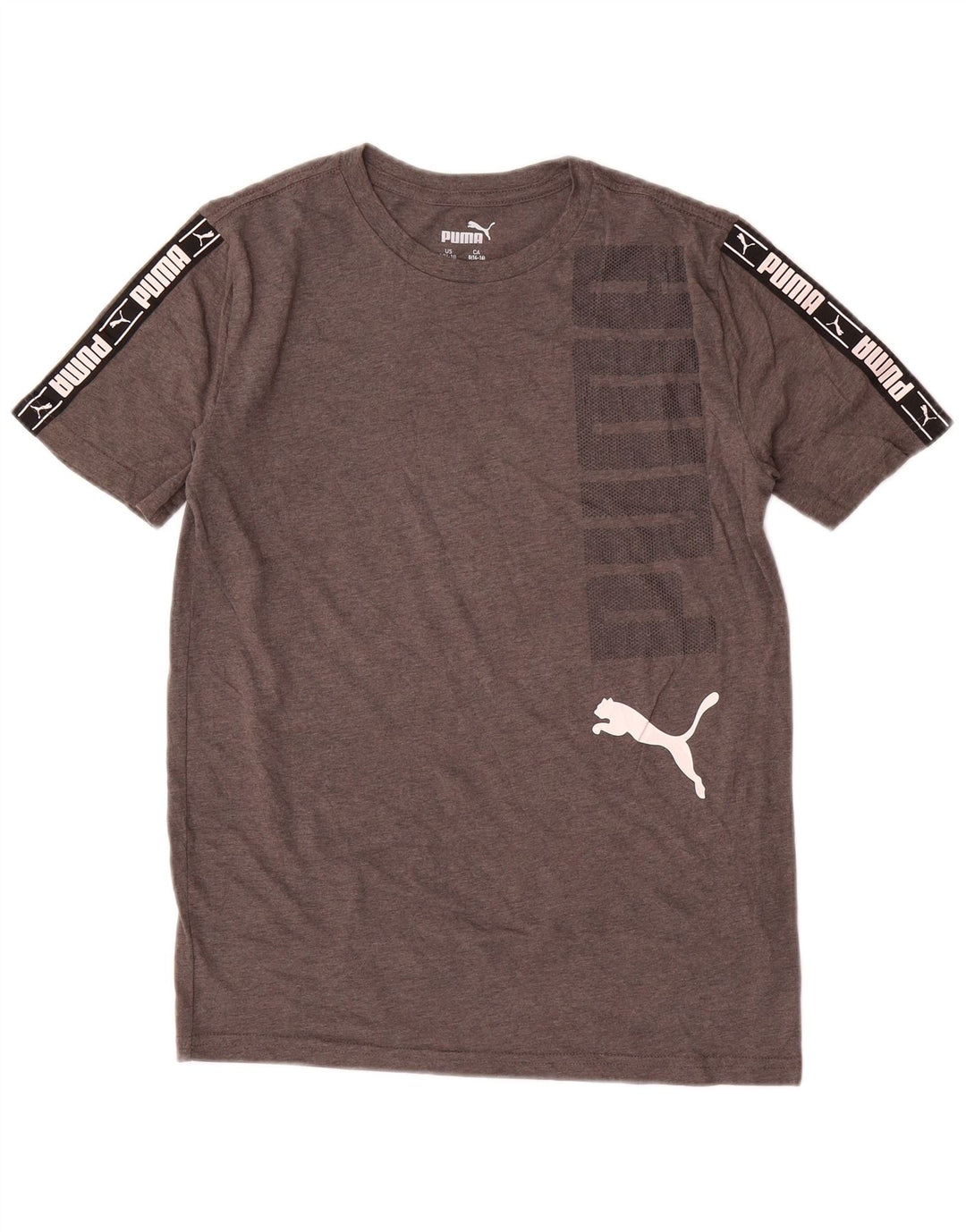 Tricou grafic PUMA pentru băieți Top 14-15 ani mare gri