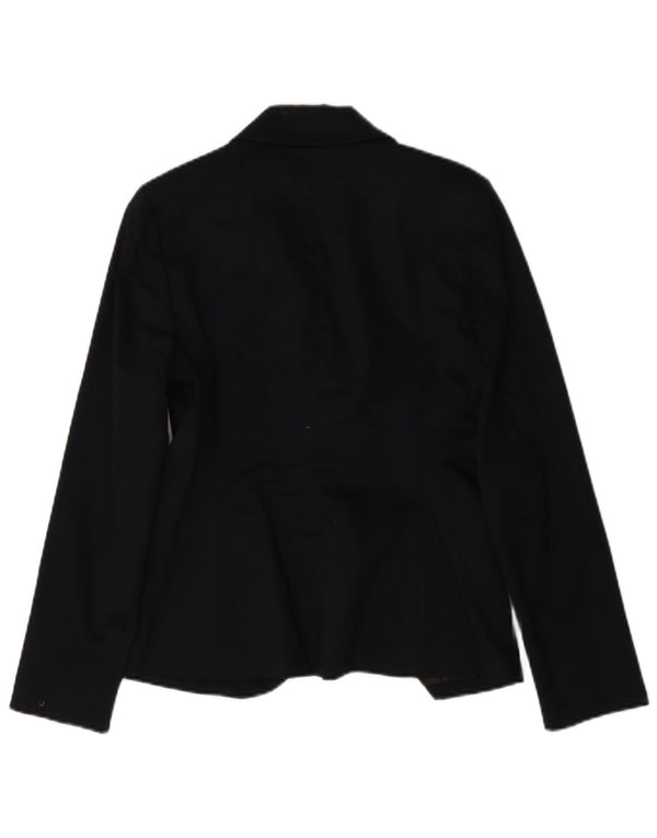 Jachetă Blazer pentru femei Gap 1 Button US 6 Medium Bleumarin Bumbac