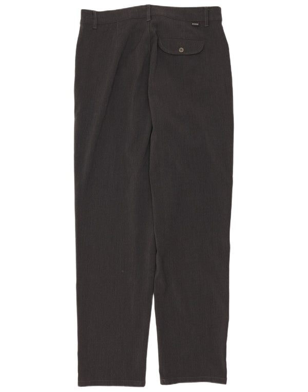 Pantaloni casual drepti Guess pentru bărbați W32 L29 poliester gri