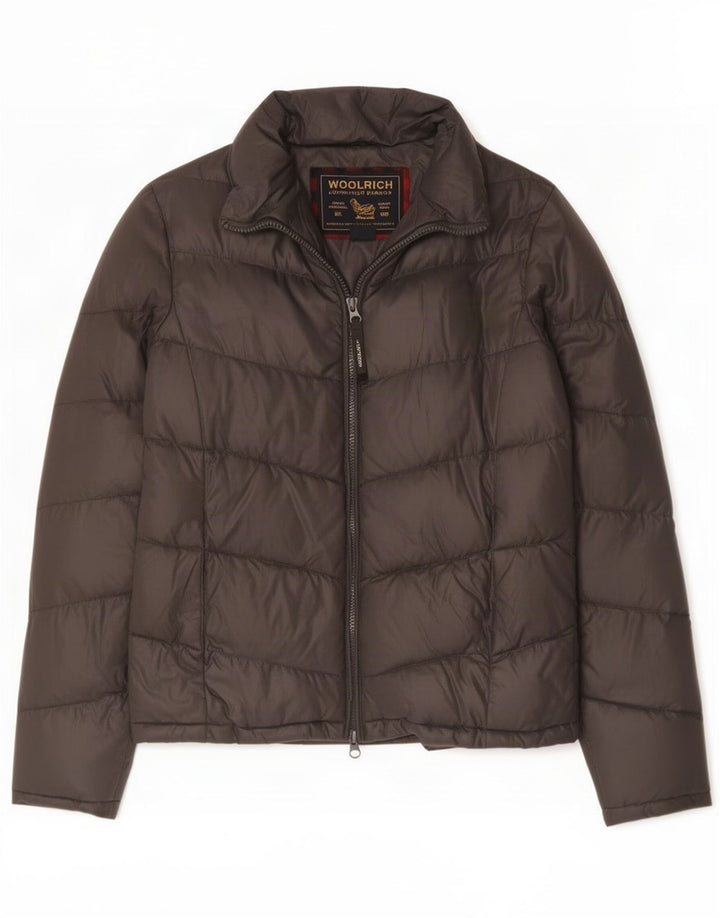 Jachetă căptușită pentru femei Woolrich UK 14, gri mediu