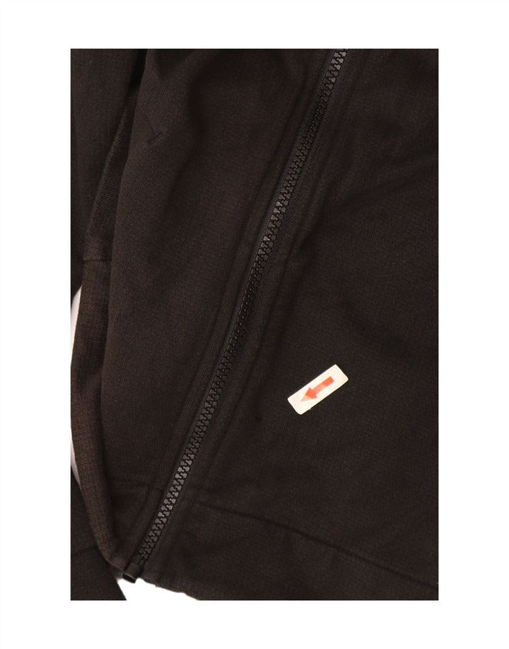 Pulover Puma pentru femei cu fermoar, UK 14, bumbac gri mediu