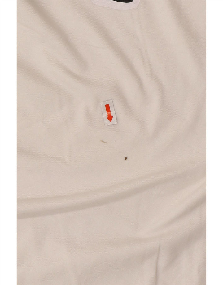 Tricou grafic KAPPA pentru bărbați Top XL Bumbac alb