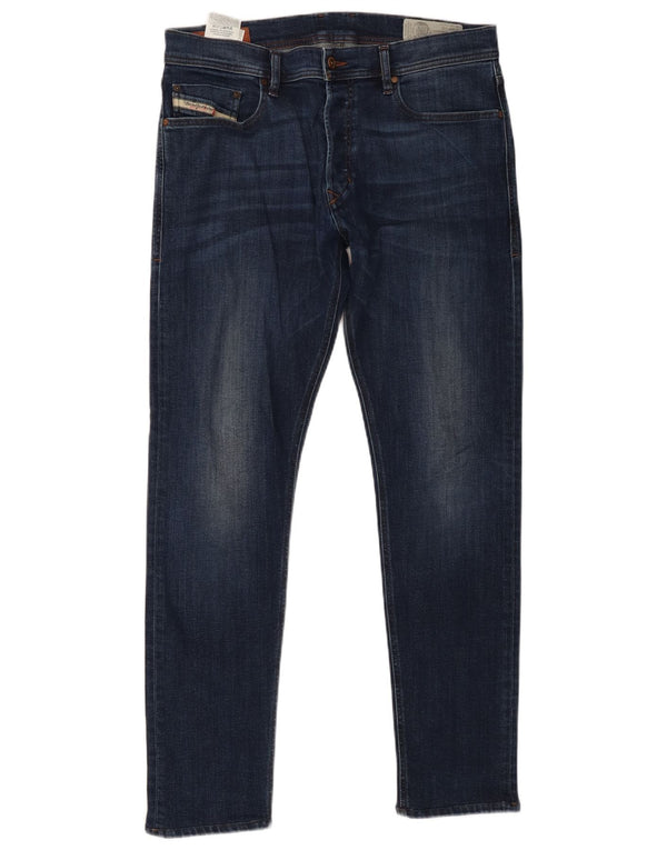 Blugi Tepphar Carrot Slim pentru bărbați Diesel W33 L32 Bumbac bleumarin