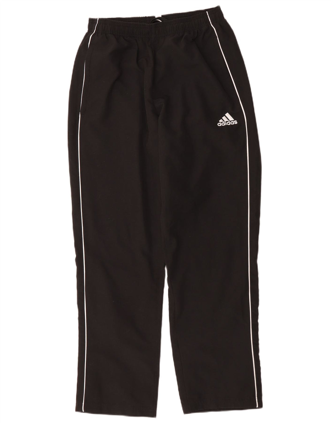Pantaloni de trening Adidas pentru bărbați, poliester mediu negru